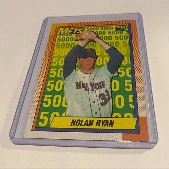 1990 Topps Baseball Card Other - Nolan Ryan 1990 Topps Baseball Card #2 *The Mets Years ( 1965-1970)* Vintage